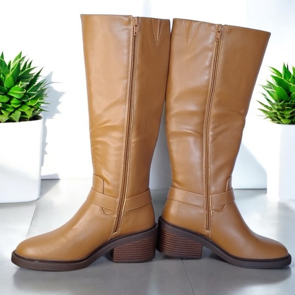 New SHOEDAZZLE Maddox Flat Knee-high Boots - Picture 15 of 16